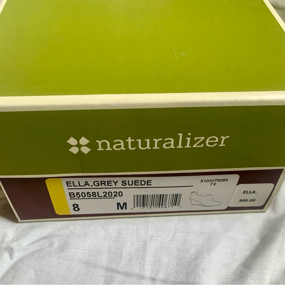 Naturalizer Ella Grey Suede Footwear